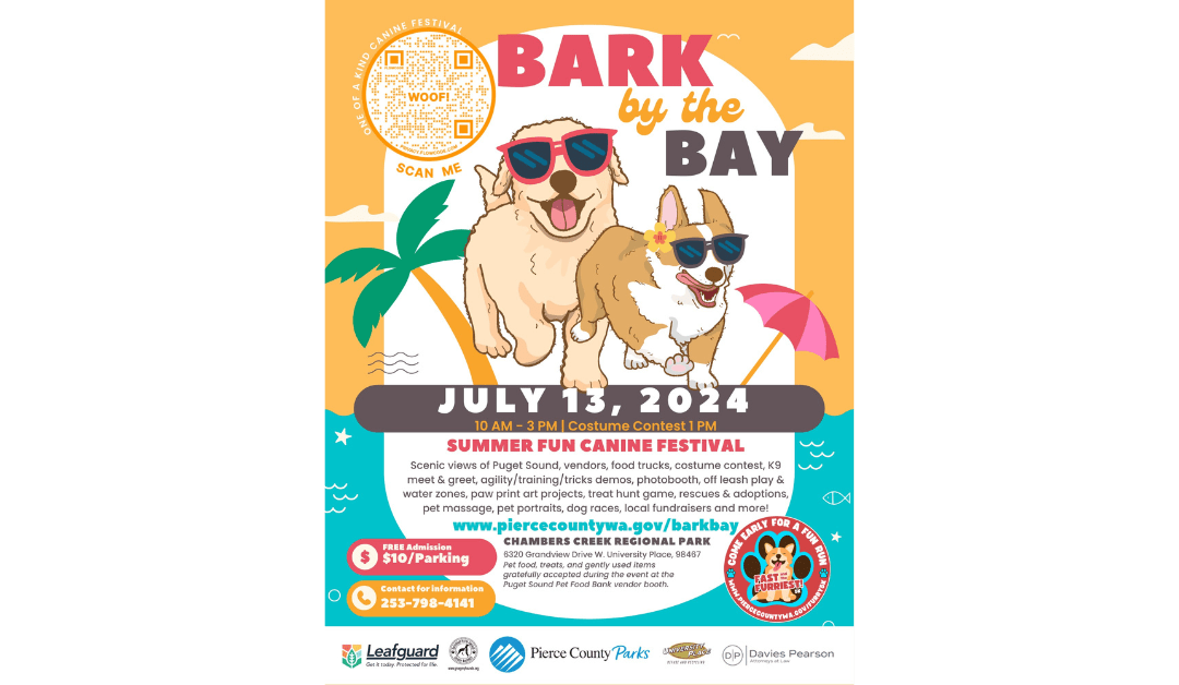 See You At Bark by the Bay!